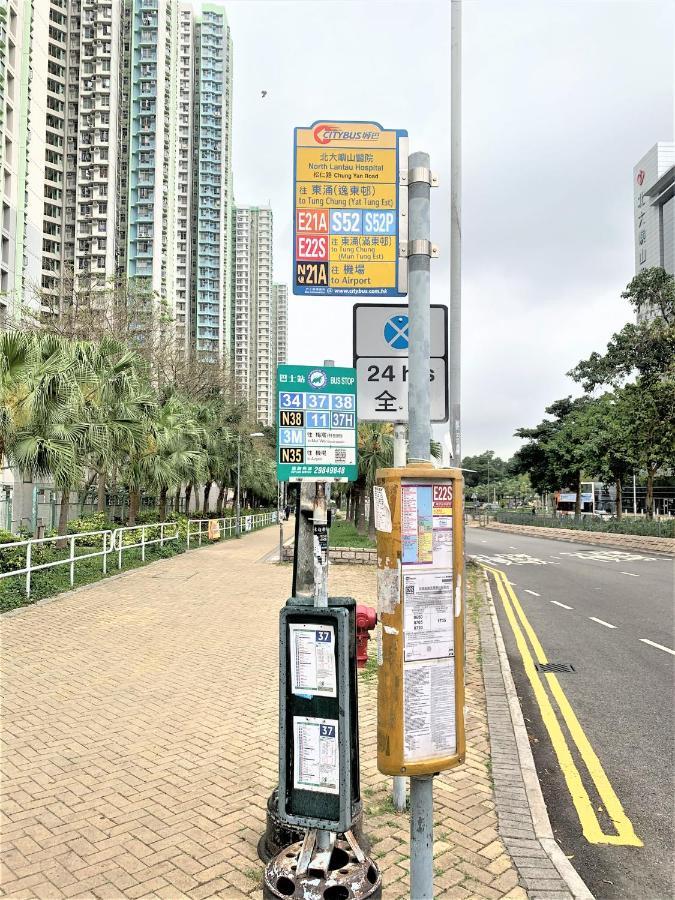 Mtr Tung Chung Near Airport Apartment, City Getaway, Pa Mei Village Tung Chung Hongkong Eksteriør billede